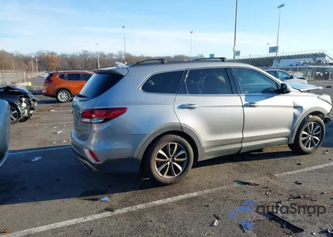 2018 Hyundai Santa Fe Se из США, поврежденный, VIN KM8SN4HF7JU294075
